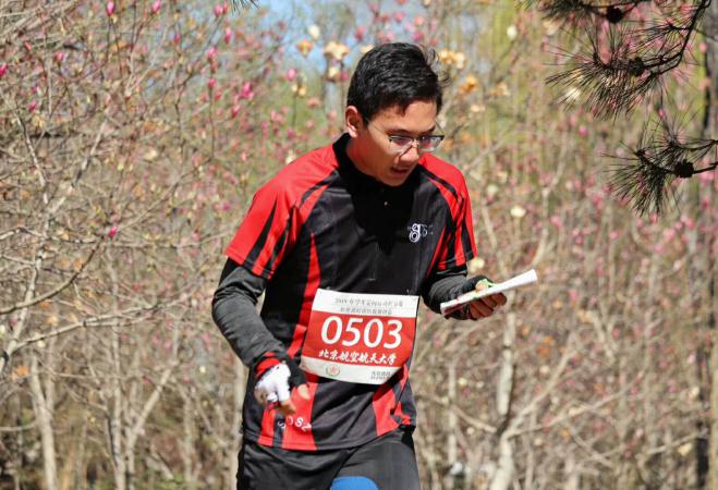 190330北京员工定向越野积分赛第一站 刘哲峰场地照